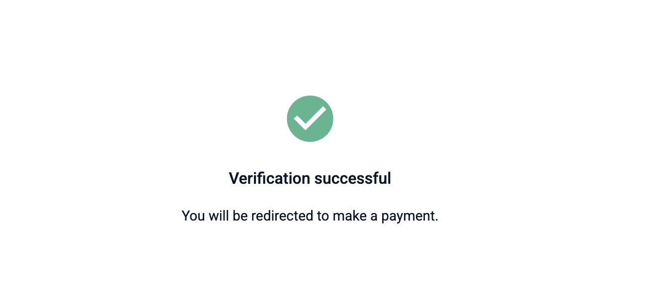 Proof submitted successfully